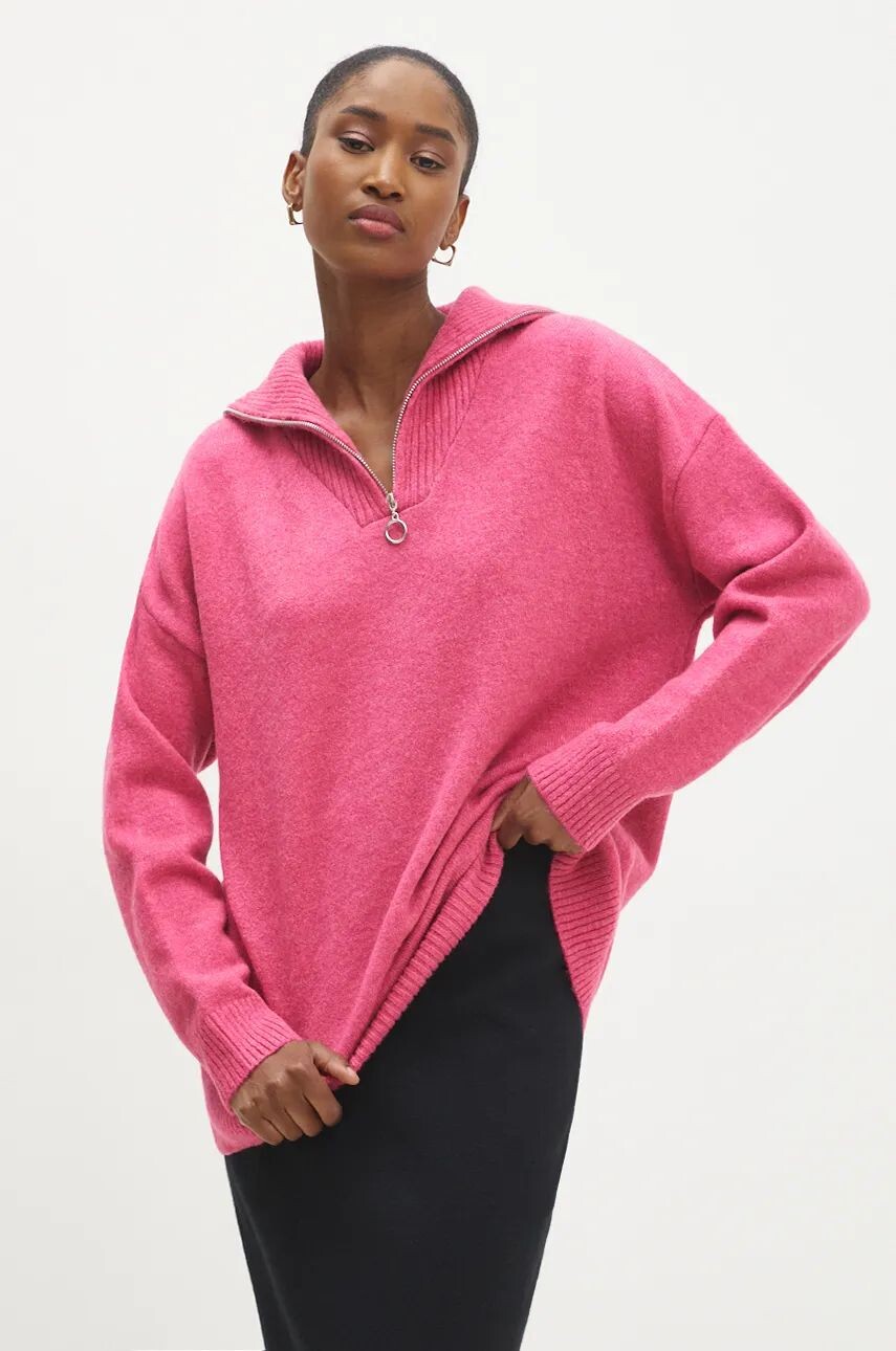 Шерстяной свитер Answear Lab, розовый
Шерстяной свитер Answear Lab, розовый