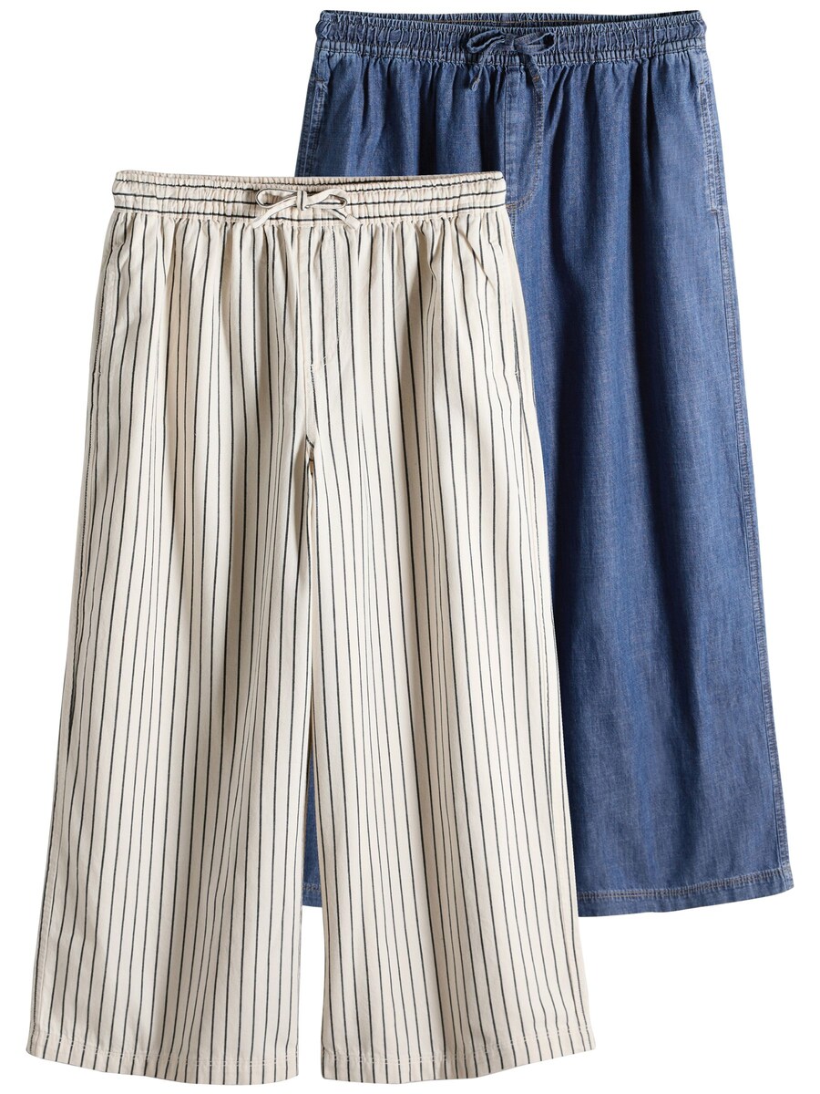 Джинсы с широкими штанинами The Set, Cream/Blue Denim
Джинсы с широкими штанинами The Set, Cream/Blue Denim