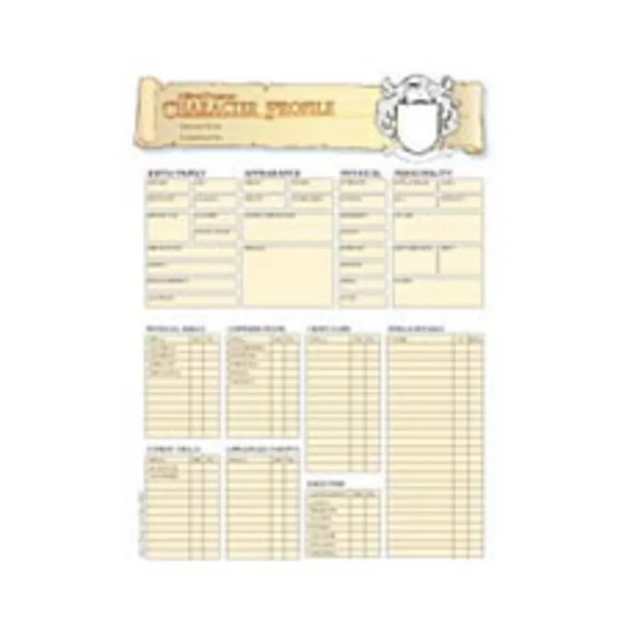 Листы персонажей (25), Harn - Core & Assorted
Листы персонажей (25), Harn - Core & Assorted