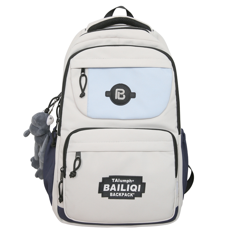 Shouldcat Нейлоновый рюкзак унисекс черно-серо-белый и сине-белый и хаки, White & Blue+Long-Legged Frog Charm
Shouldcat Нейлоновый рюкзак унисекс черно-серо-белый и сине-белый и хаки, White & Blue+Long-Legged Frog Charm