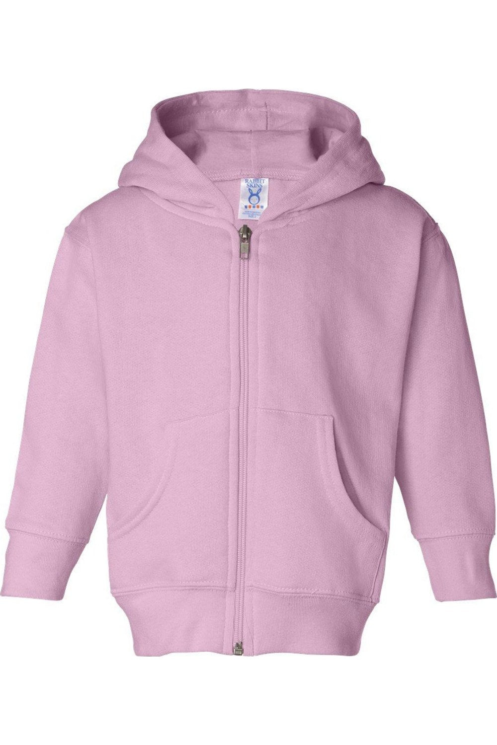 Толстовка с капюшоном Rabbit Skins Toddler с застежкой-молнией из флиса, розовый
Толстовка с капюшоном Rabbit Skins Toddler с застежкой-молнией из флиса, розовый