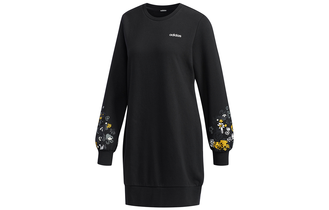 Женское черное платье с длинными рукавами Adidas Neo
Женское черное платье с длинными рукавами Adidas Neo