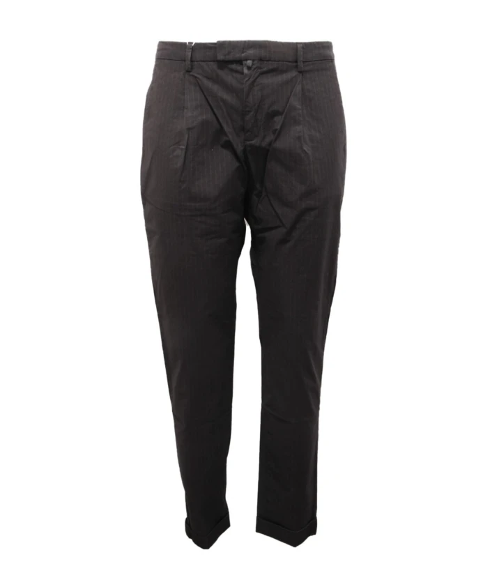 Узкие брюки в тонкую полоску, итальянского производства. Briglia, черный
Узкие брюки в тонкую полоску, итальянского производства. Briglia, черный