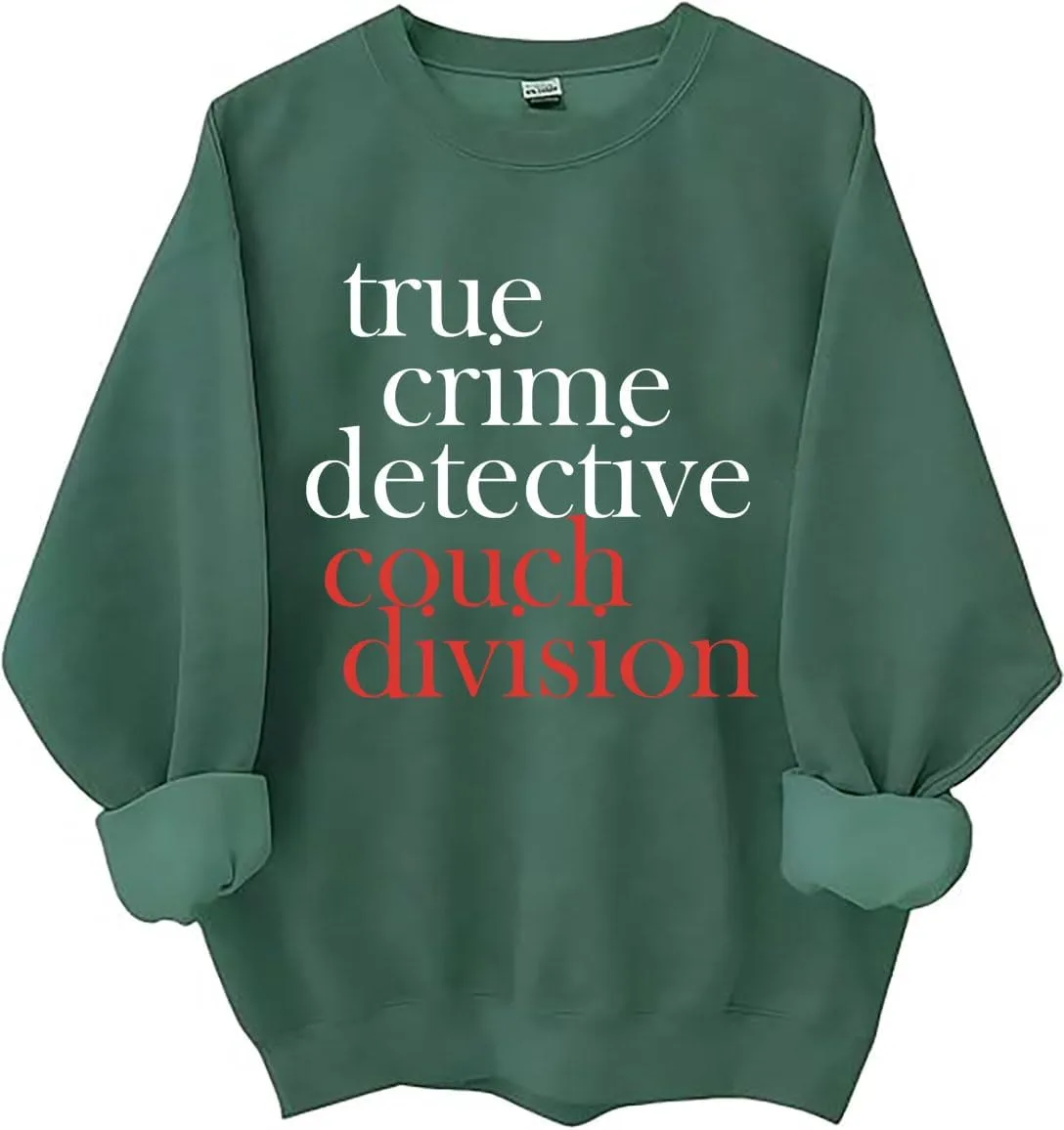 Толстовка True Crime Detective Couch Division, худи для фанатов криминала Czbic
Толстовка True Crime Detective Couch Division, худи для фанатов криминала Czbic