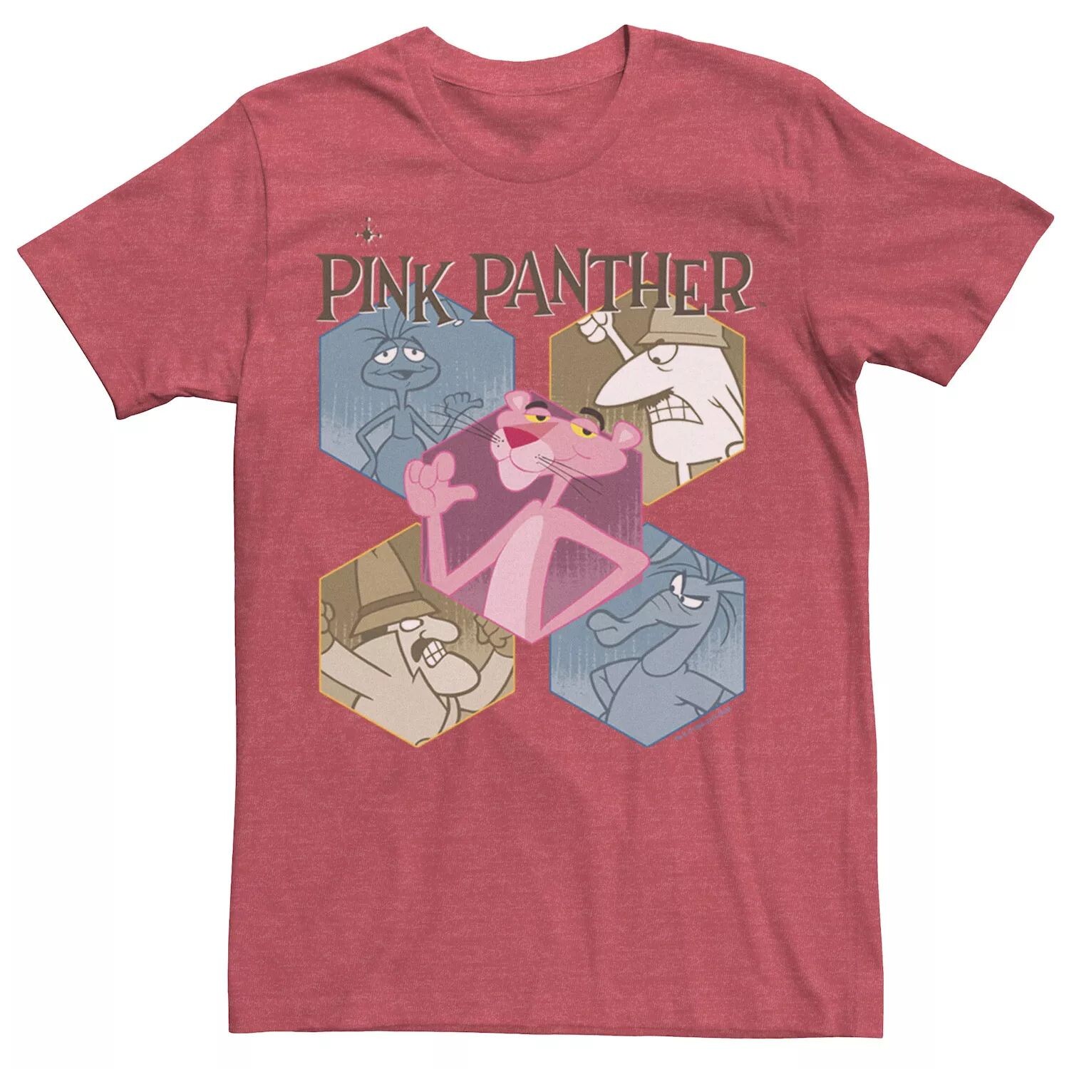 Мужская футболка с шестиугольным портретом и рисунком Pink Panther Licensed Character, Коричневый, Мужская футболка с шестиугольным портретом и рисунком Pink Panther Licensed Character
Мужская футболка с шестиугольным портретом и рисунком Pink Panther Licensed Character, Коричневый, Мужская футболка с шестиугольным портретом и рисунком Pink Panther Licensed Character