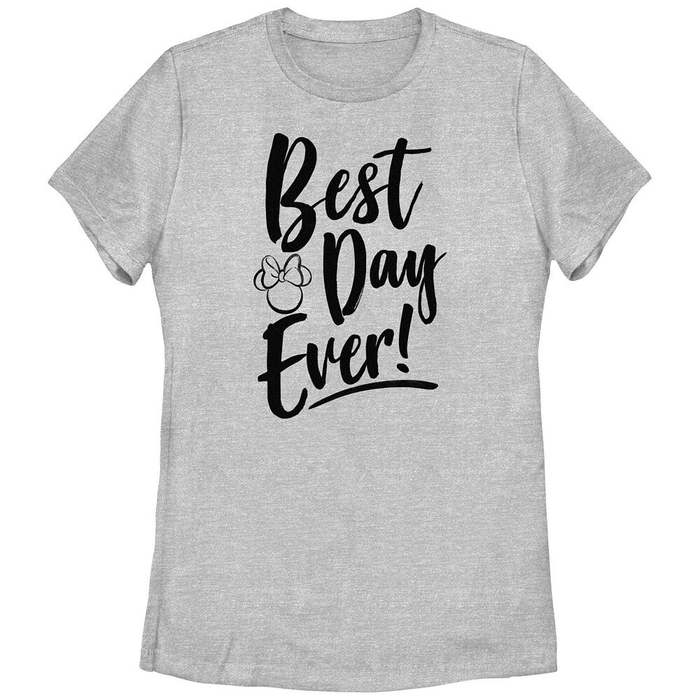 Футболка с рисунком для юниоров Disney's Minnie Mouse Best Day Ever, цвет Athletic Heather
Футболка с рисунком для юниоров Disney's Minnie Mouse Best Day Ever, цвет Athletic Heather
