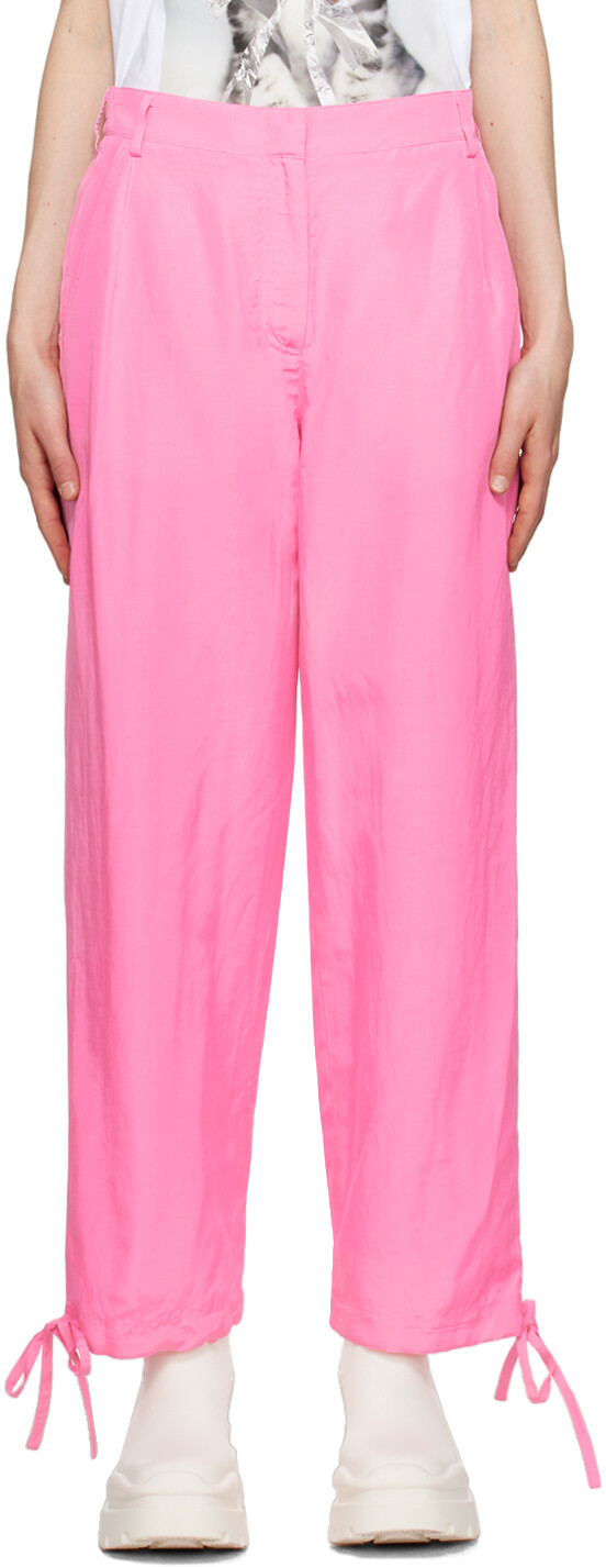 MSGM Розовые брюки на кулиске, Розовый, MSGM Розовые брюки на кулиске
MSGM Розовые брюки на кулиске, Розовый, MSGM Розовые брюки на кулиске