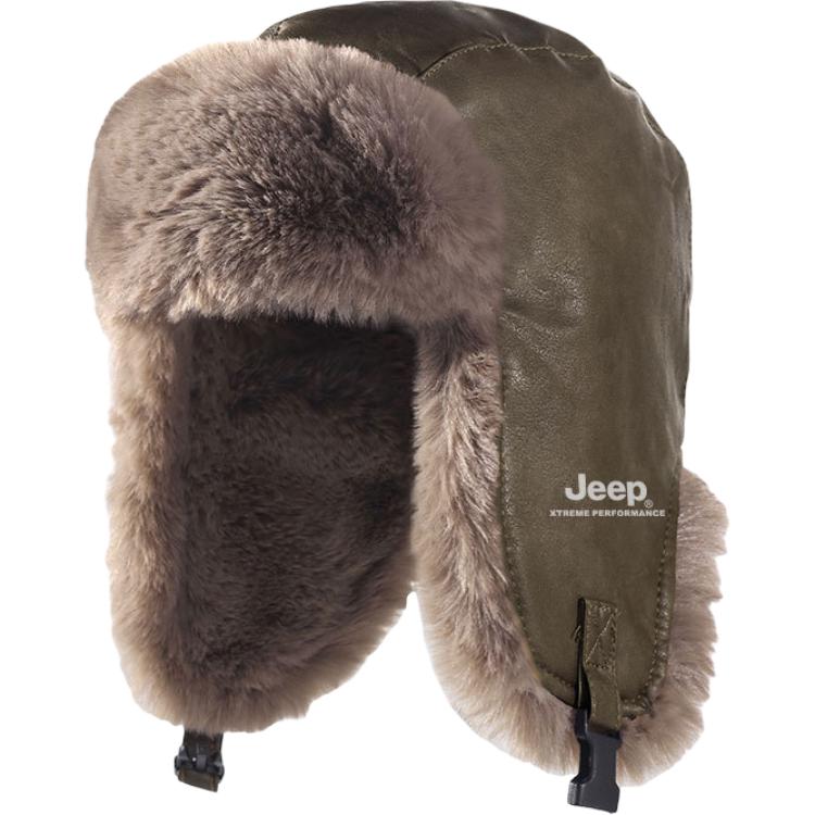 Кожаная шапка-ушанка Unisex Jeep, army зеленый
Кожаная шапка-ушанка Unisex Jeep, army зеленый