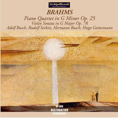 CD диск Brahms / Serking / Busch / Gottesmann: Piano Quartet G minor / Violin Sonata G Major 
CD диск Brahms / Serking / Busch / Gottesmann: Piano Quartet G minor / Violin Sonata G Major