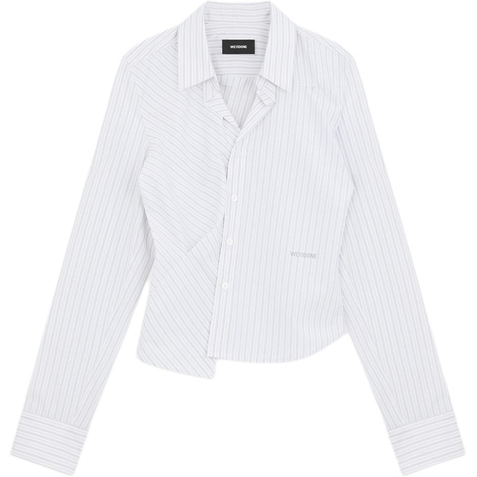 We11Done Женская рубашка с белым лацканом
We11Done Женская рубашка с белым лацканом