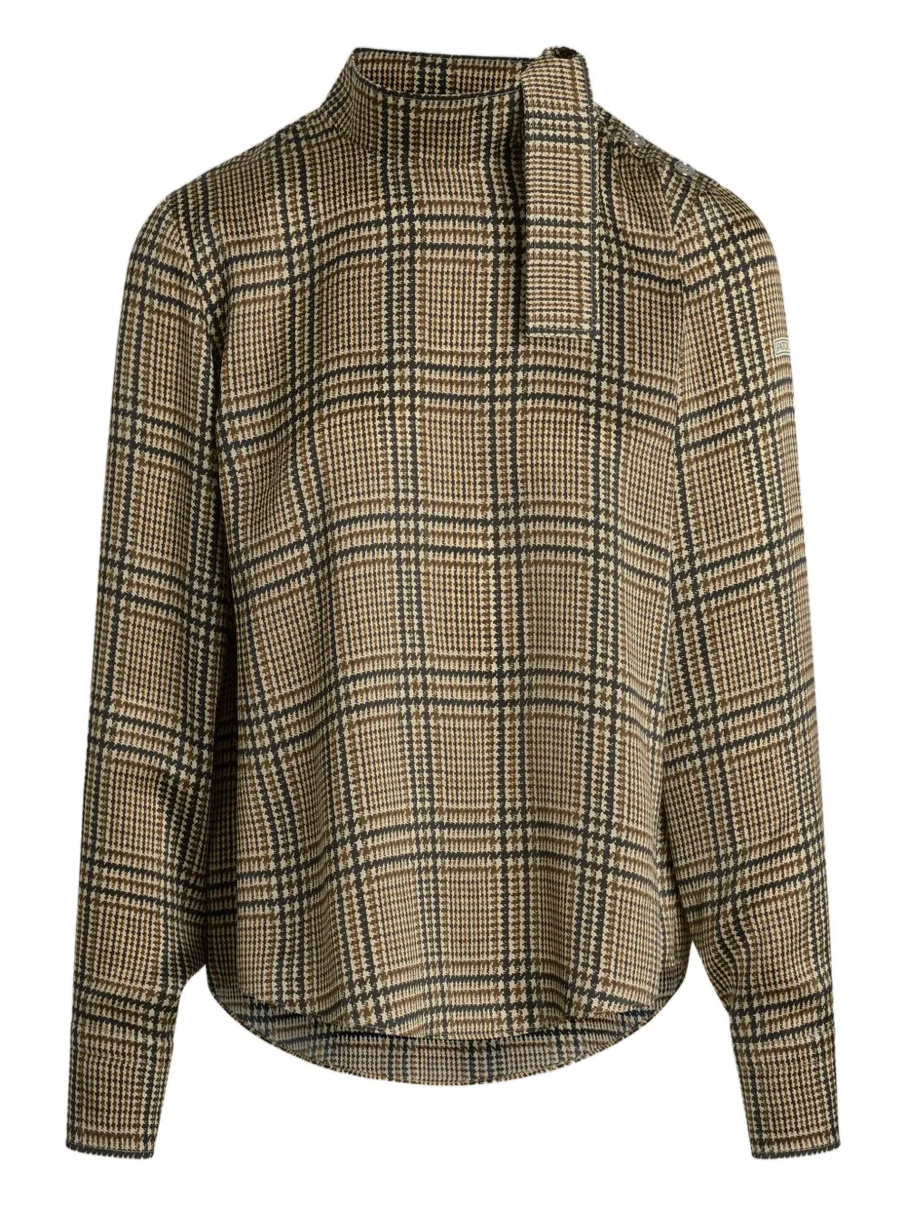 Клетчатая блузка с шарфом PATOU, нейтральный
Клетчатая блузка с шарфом PATOU, нейтральный