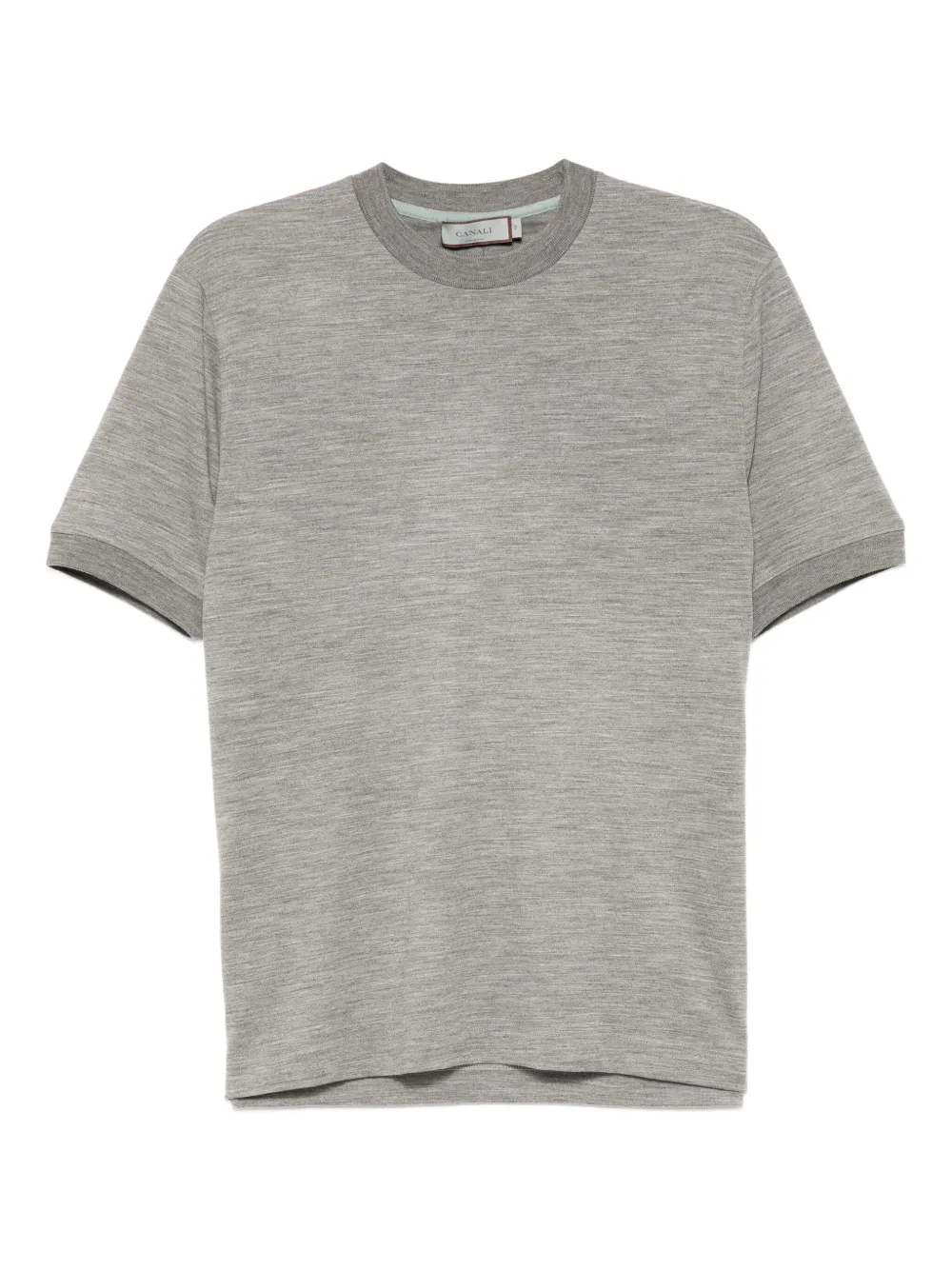 Шерстяная футболка Canali, серый
Шерстяная футболка Canali, серый