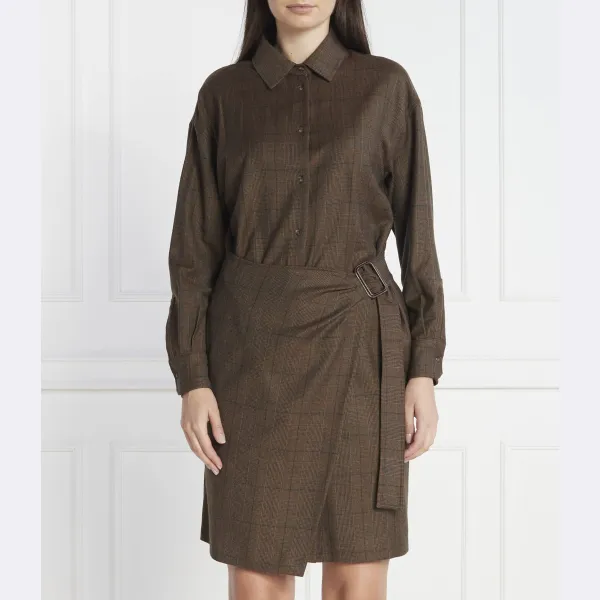 Шерстяной костюм присоединиться Max Mara, коричневый
Шерстяной костюм присоединиться Max Mara, коричневый