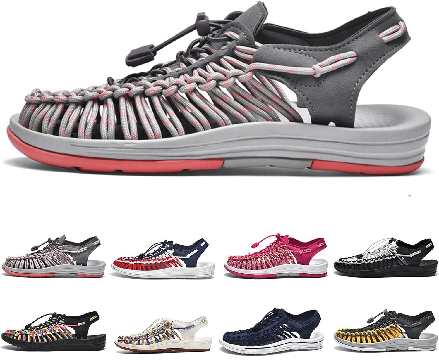Крупный размер унисекс спортивные сандалии на веревке, мужские рыбацкие туфли, женские ручные плетеные туфли, удобные легкие пляжные сандалии для пар Gezolligheid, розовый
Крупный размер унисекс спортивные сандалии на веревке, мужские рыбацкие туфли, женские ручные плетеные туфли, удобные легкие пляжные сандалии для пар Gezolligheid, розовый