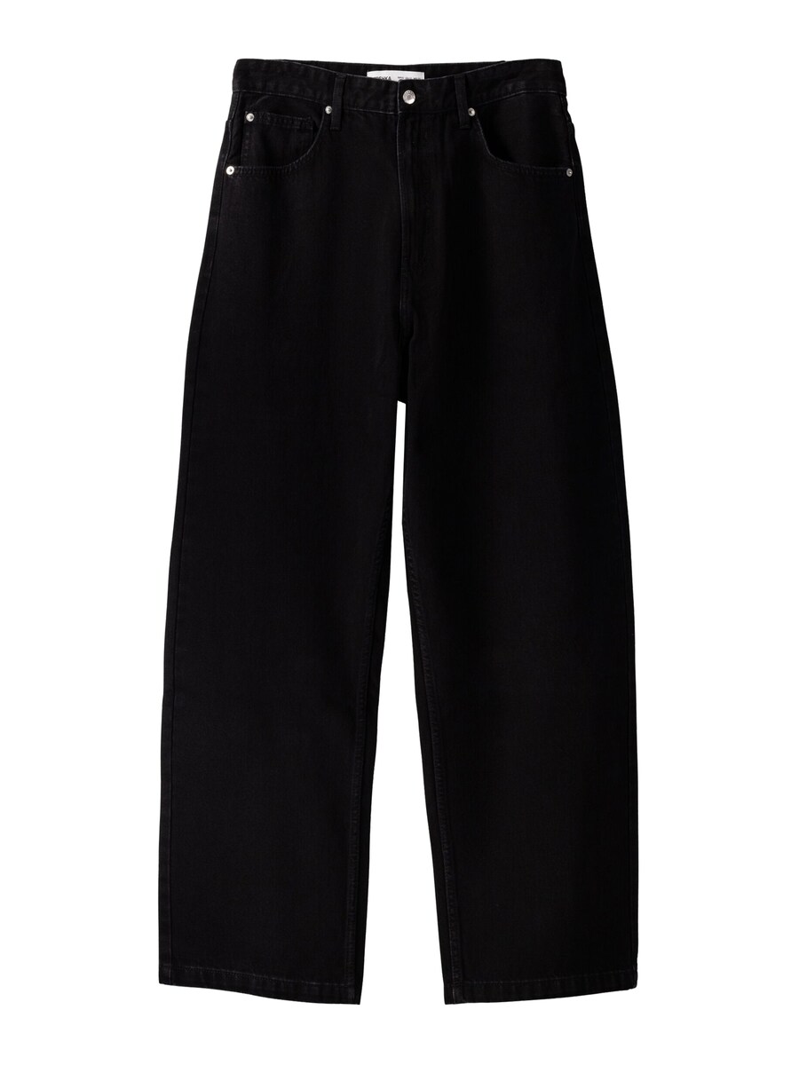 Джинсы свободного кроя Bershka, черный
Джинсы свободного кроя Bershka, черный