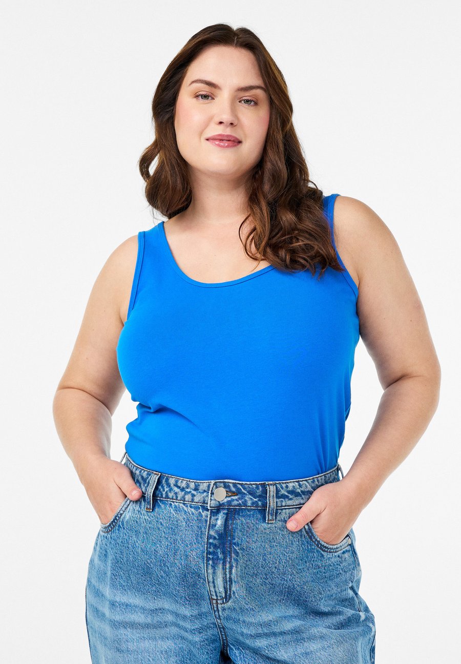 Топ Zizzi Top, Victoria Blue/Mottled Royal Blue
Топ Zizzi Top, Victoria Blue/Mottled Royal Blue