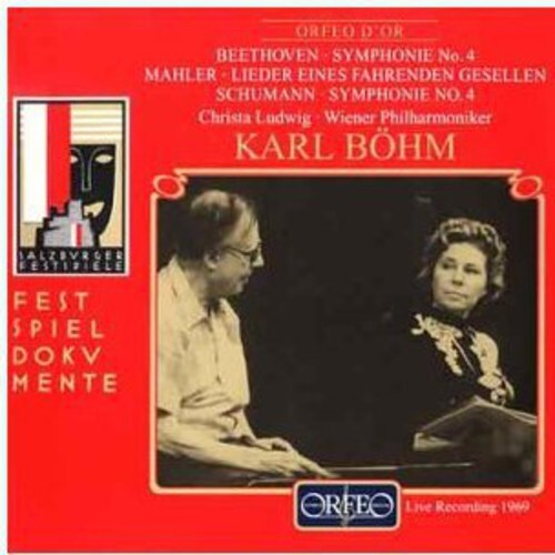 CD диск Bohm, Karl / Ludwig, Christa / Vienna Phil Orch: Beethoven: Sym #4 / Mahler: Wayfarer / Schumann
CD диск Bohm, Karl / Ludwig, Christa / Vienna Phil Orch: Beethoven: Sym #4 / Mahler: Wayfarer / Schumann