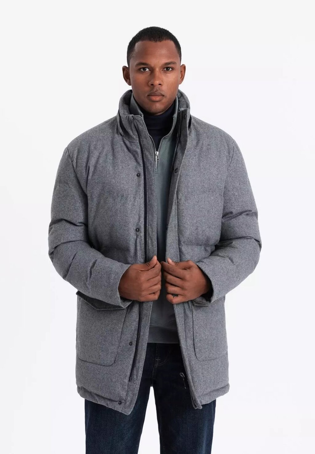 Зимнее пальто Ombre, серый
Зимнее пальто Ombre, серый