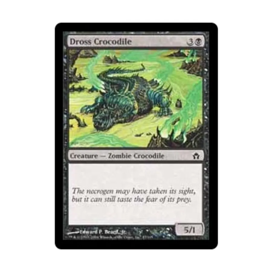CCG Грязный крокодил (К), MTG - Fifth Dawn
CCG Грязный крокодил (К), MTG - Fifth Dawn