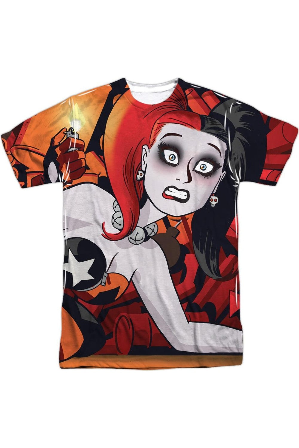 Футболка Batman Harley Cooke Cover с коротким рукавом для взрослых из полиэстера Gildan, белый
Футболка Batman Harley Cooke Cover с коротким рукавом для взрослых из полиэстера Gildan, белый