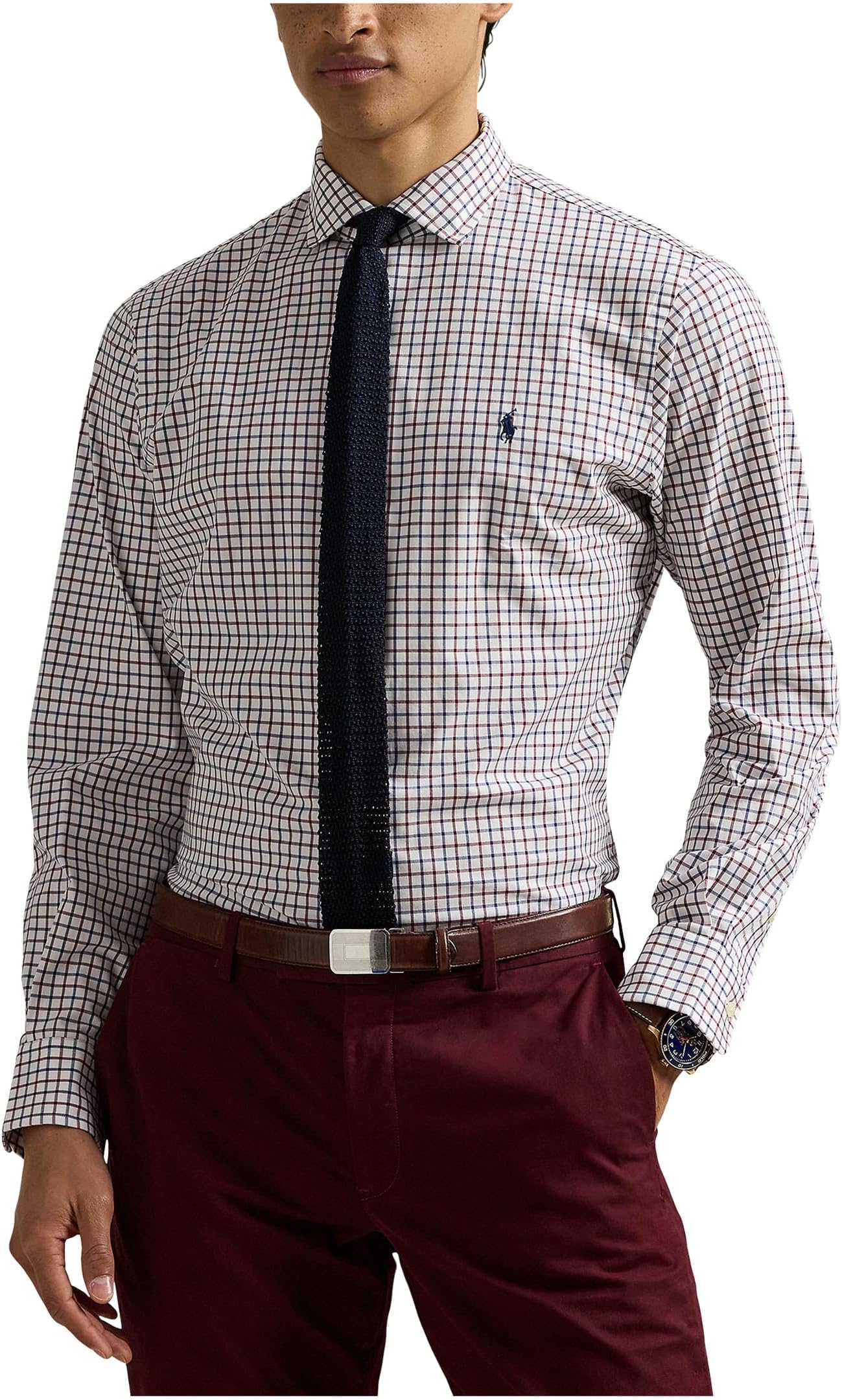 Поло Polo Ralph Lauren Classic Fit Plaid Stretch Poplin Shirt, цвет White Wine Multi
Поло Polo Ralph Lauren Classic Fit Plaid Stretch Poplin Shirt, цвет White Wine Multi