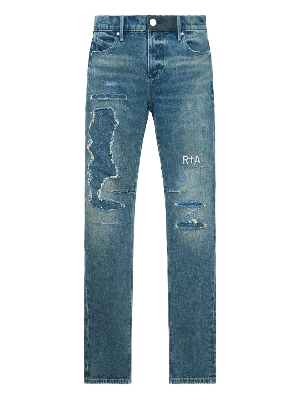 Джинсы с эффектом потертости RTA, синий
Джинсы с эффектом потертости RTA, синий