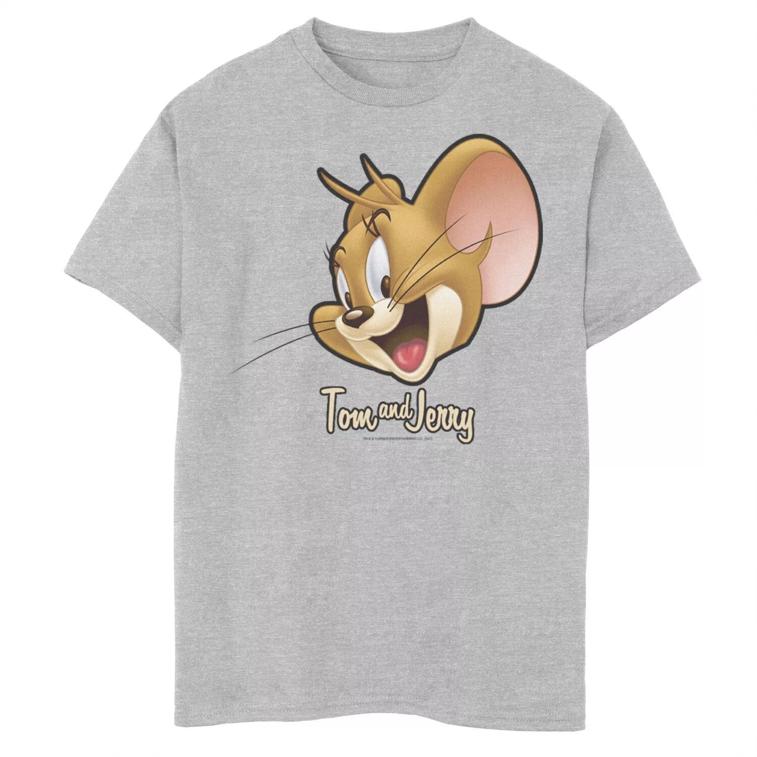 Простая футболка с изображением большого лица Tom & Jerry для мальчиков 8–20 лет Jerry Licensed Character
Простая футболка с изображением большого лица Tom & Jerry для мальчиков 8–20 лет Jerry Licensed Character