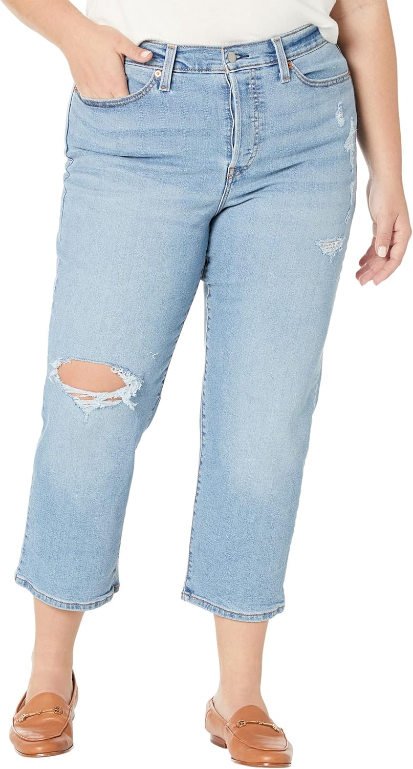 Levi's Wedgie Straight, Medium Indigo Destructed
Levi's Wedgie Straight, Medium Indigo Destructed