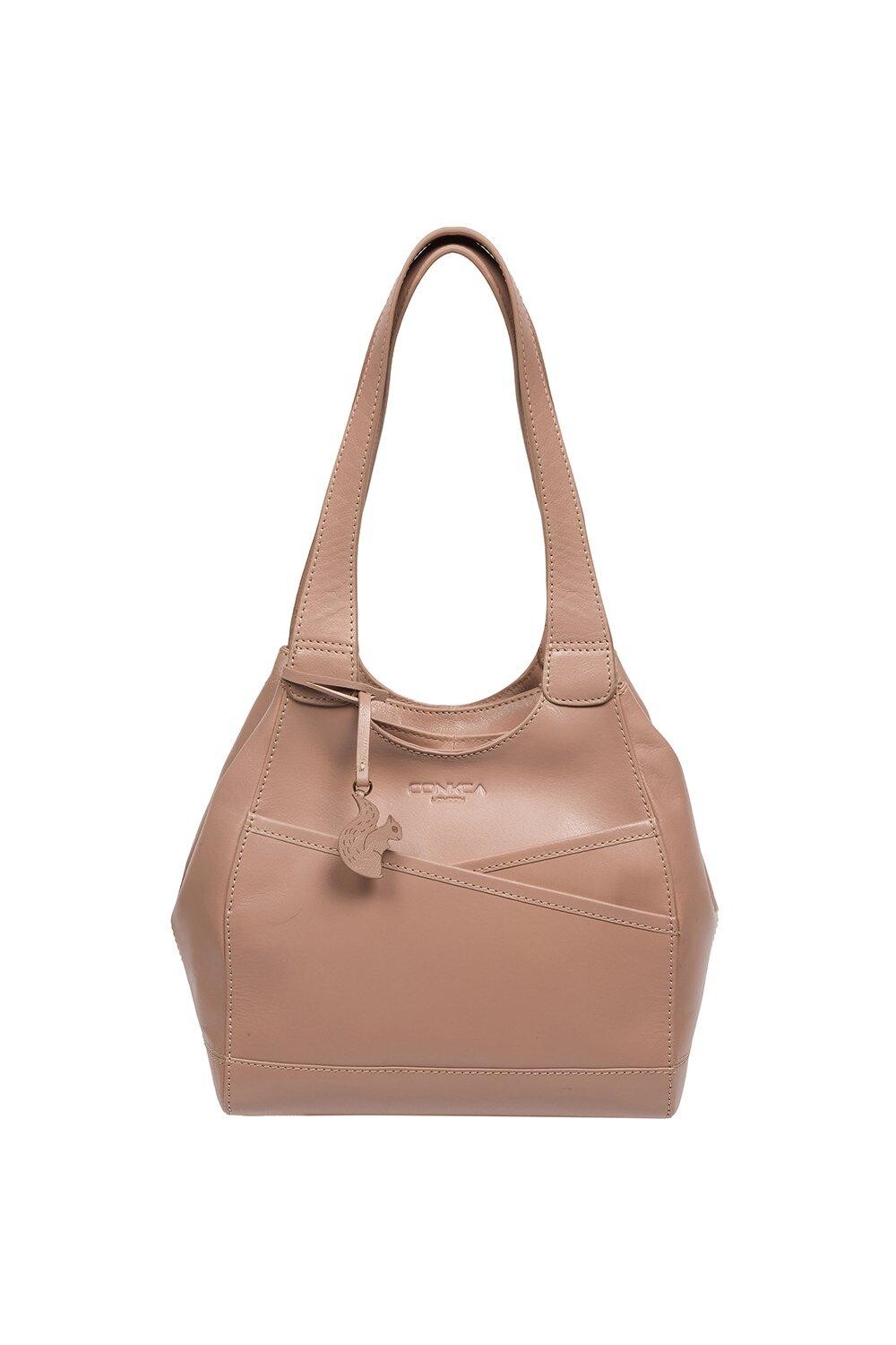 Кожаная сумочка "Джульетта" Conkca London, бежевый
Кожаная сумочка "Джульетта" Conkca London, бежевый
