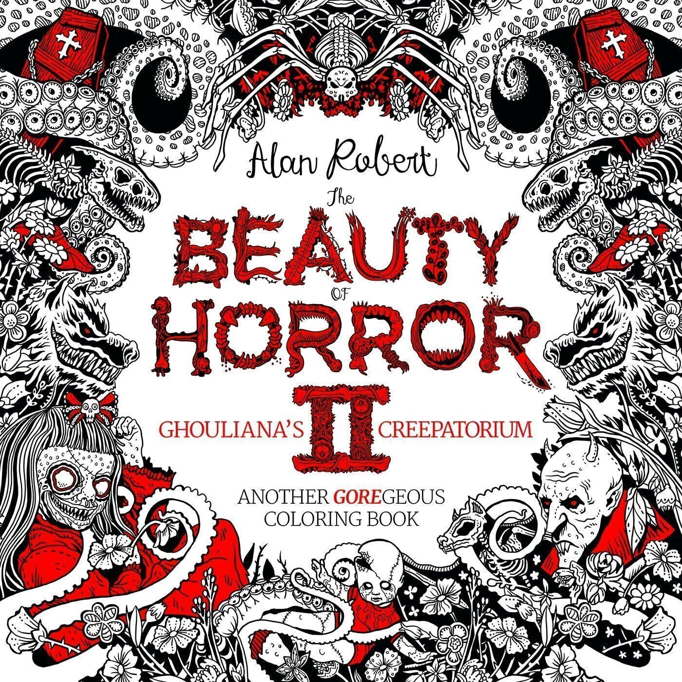 The Beauty of Horror 2: Ghouliana's Creepatorium Coloring Book (IDW Publishing)
The Beauty of Horror 2: Ghouliana's Creepatorium Coloring Book (IDW Publishing)