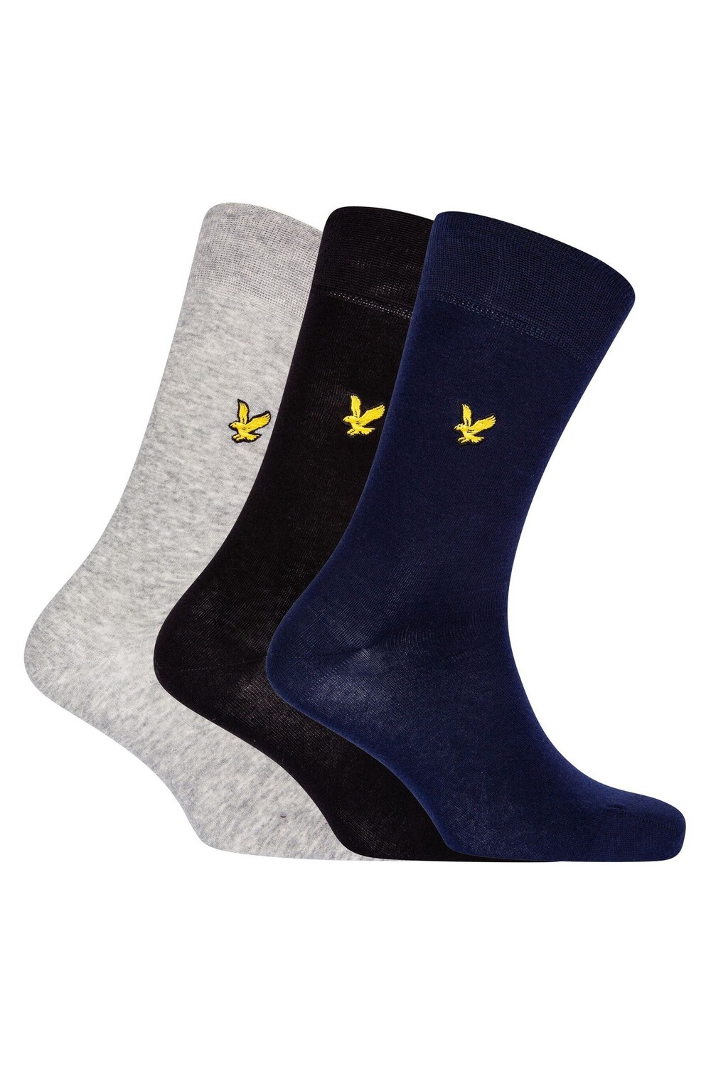Комплект из трех пар носков Lyle & Scott, черный
Комплект из трех пар носков Lyle & Scott, черный