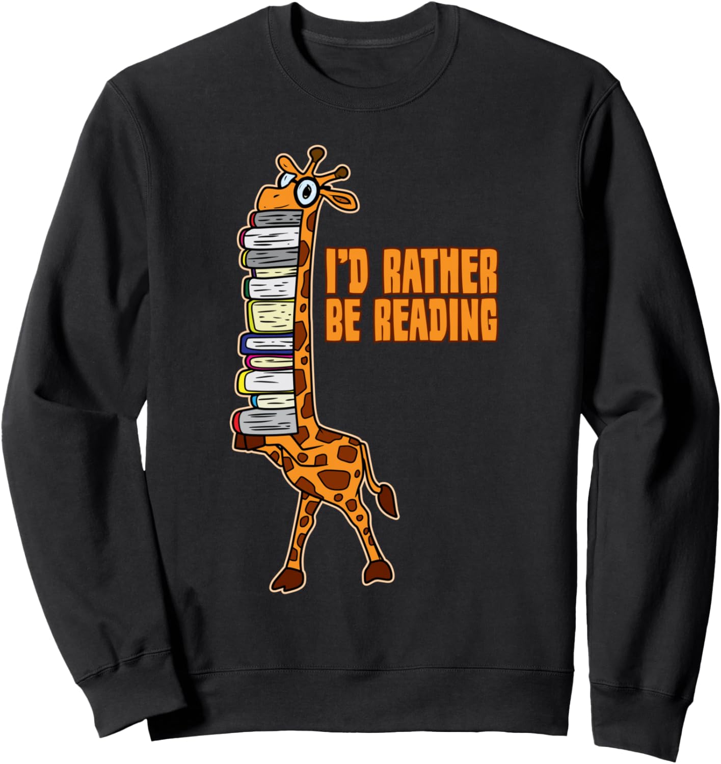 Забавная толстовка с жирафом «Я бы лучше читал» - подарок для книголюба Uab Kidkis, черный
Забавная толстовка с жирафом «Я бы лучше читал» - подарок для книголюба Uab Kidkis, черный