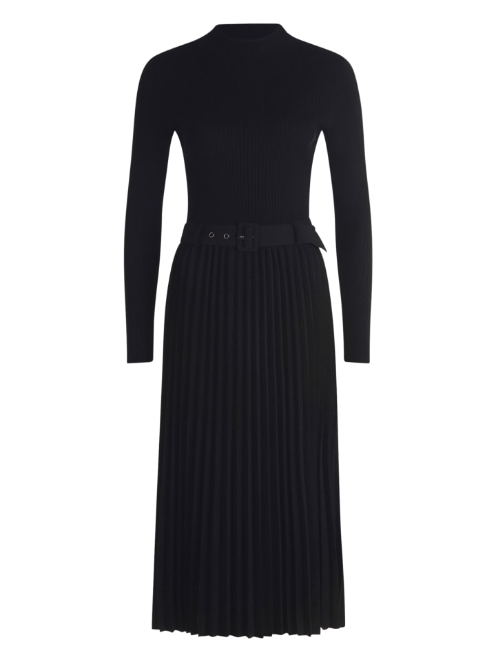 Zero Вязаное платье с плиссированной юбкой в цвете «Черная красавица»
Zero Вязаное платье с плиссированной юбкой в цвете «Черная красавица»