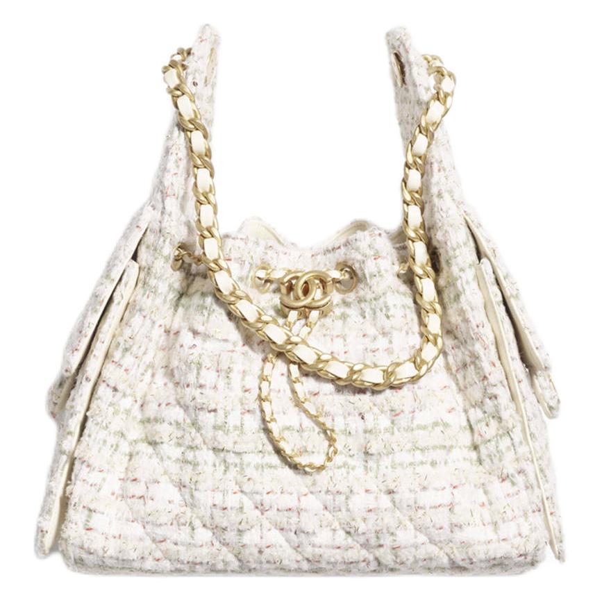 CHANEL Маленькая шерстяная сумка через плечо женская слоновая кость
CHANEL Маленькая шерстяная сумка через плечо женская слоновая кость