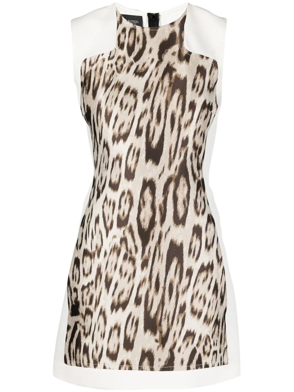 Шелковое платье с анималистичным принтом Giambattista Valli, белый
Шелковое платье с анималистичным принтом Giambattista Valli, белый