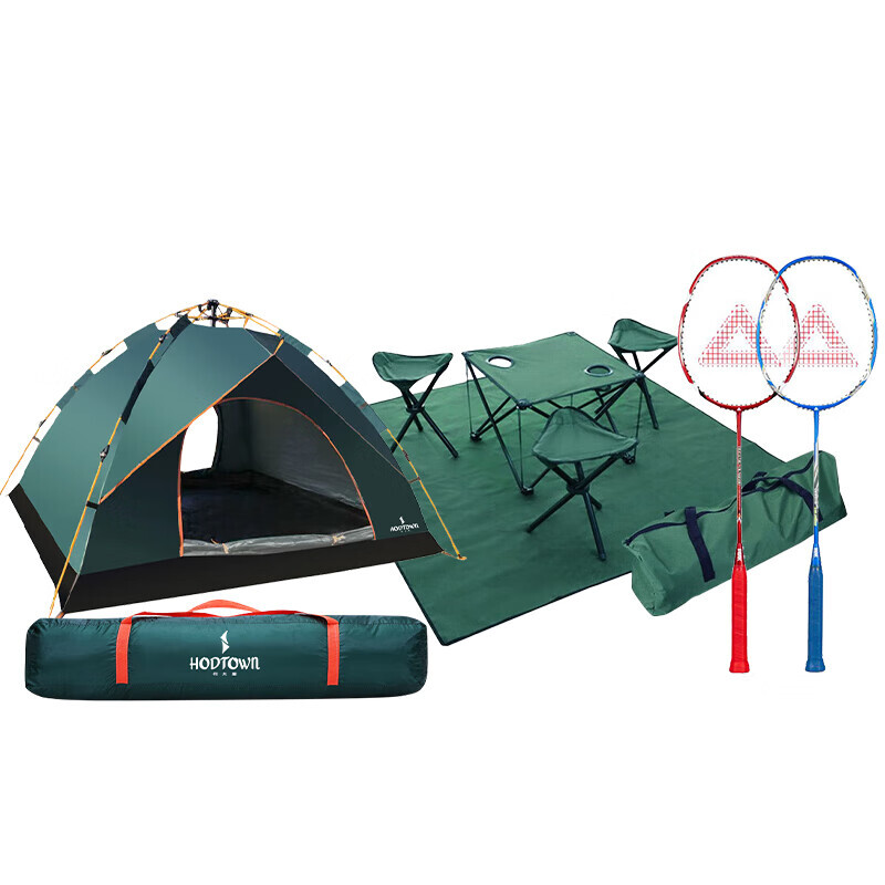 Hodtown палатка складной стул табуретка коврик для пикника ракетка открытый кемпинг игровой набор зеленый 200*150*120 см
Hodtown палатка складной стул табуретка коврик для пикника ракетка открытый кемпинг игровой набор зеленый 200*150*120 см