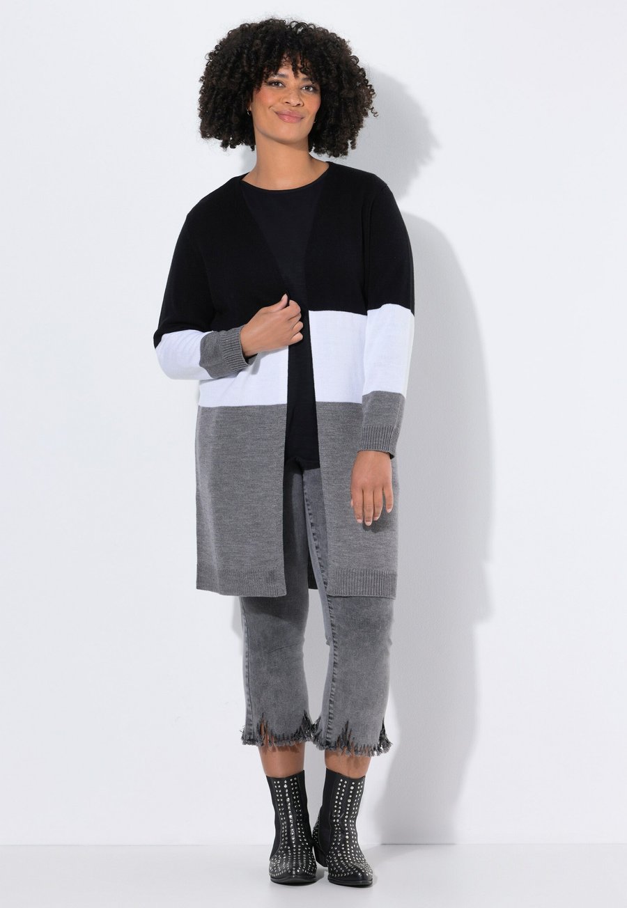 Кардиган Angel of Style BLOCKSTREIFEN OFFENE FORM, Black
Кардиган Angel of Style BLOCKSTREIFEN OFFENE FORM, Black