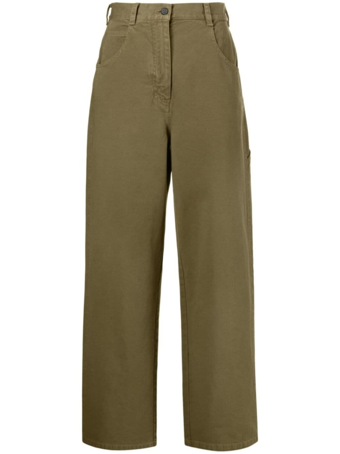 Nili Lotan широкие джинсы с завышенной талией, зеленый
Nili Lotan широкие джинсы с завышенной талией, зеленый