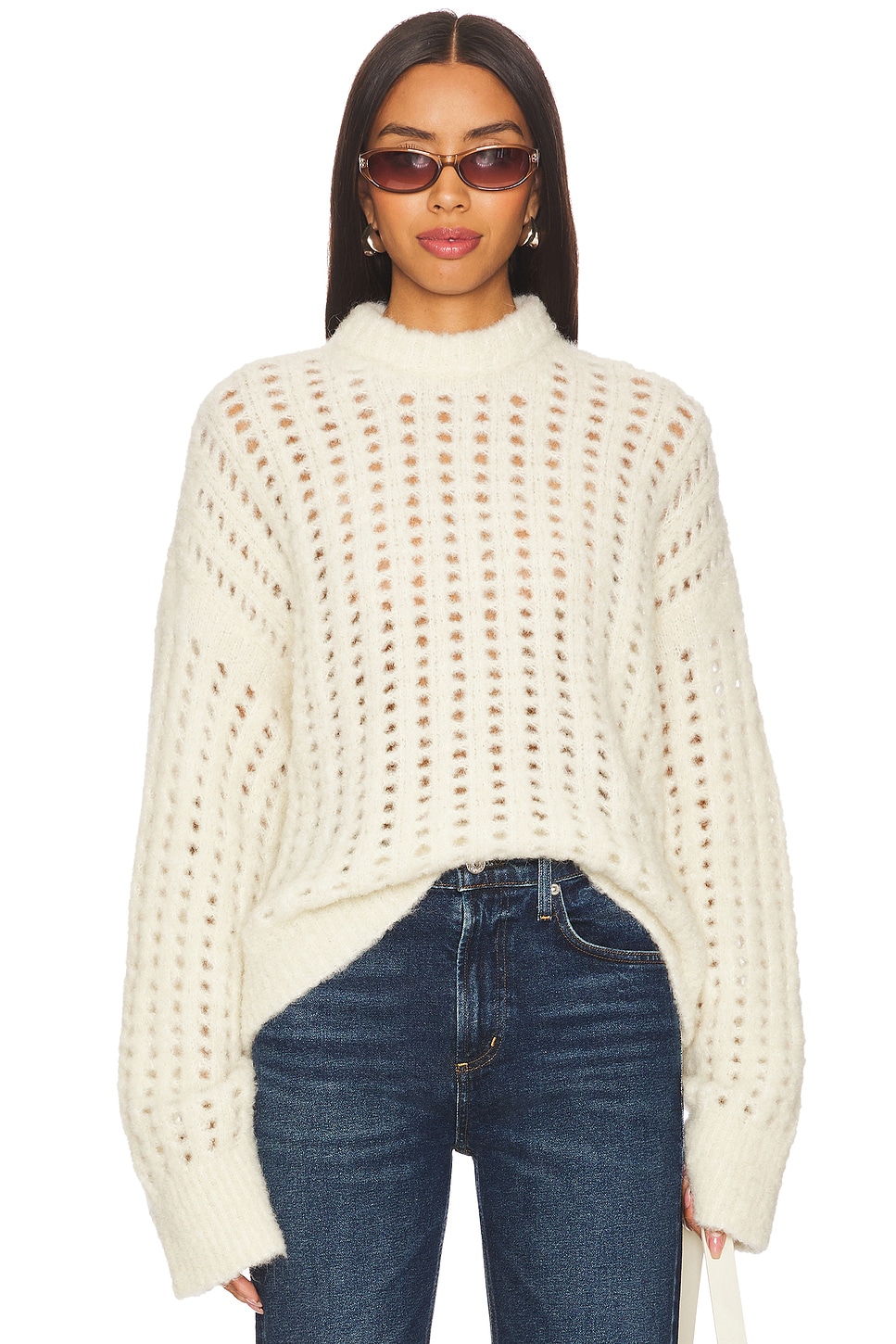 Свитер с круглым вырезом Ailani от Citizens Of Humanity, cream 
Свитер с круглым вырезом Ailani от Citizens Of Humanity, cream