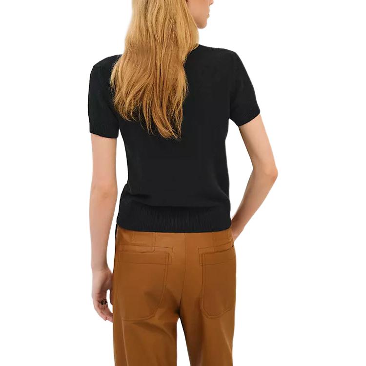 HERMES Футболка женская черная, Черный, HERMES Футболка женская черная
HERMES Футболка женская черная, Черный, HERMES Футболка женская черная