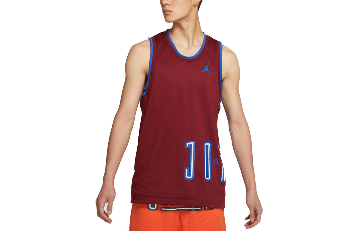 Мужская баскетбольная майка Jordan, цвет Burgundy
Мужская баскетбольная майка Jordan, цвет Burgundy