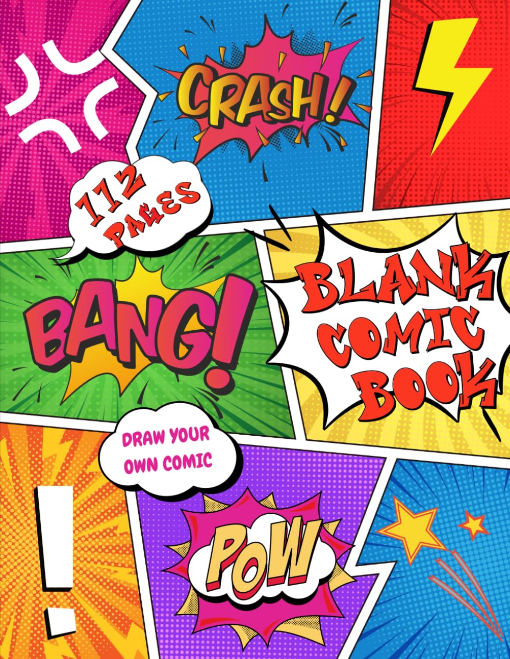 Blank Comic Book: Create your own Comic book (Independently published)
Blank Comic Book: Create your own Comic book (Independently published)