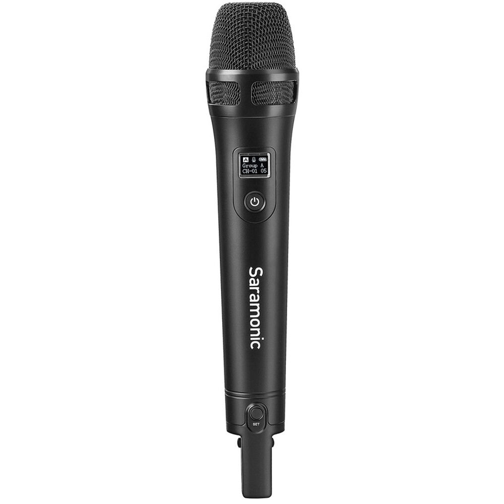 Беспроводной передатчик Saramonic UwMic9S HU UHF Wireless Handheld Microphone UWMIC9SHU
Беспроводной передатчик Saramonic UwMic9S HU UHF Wireless Handheld Microphone UWMIC9SHU