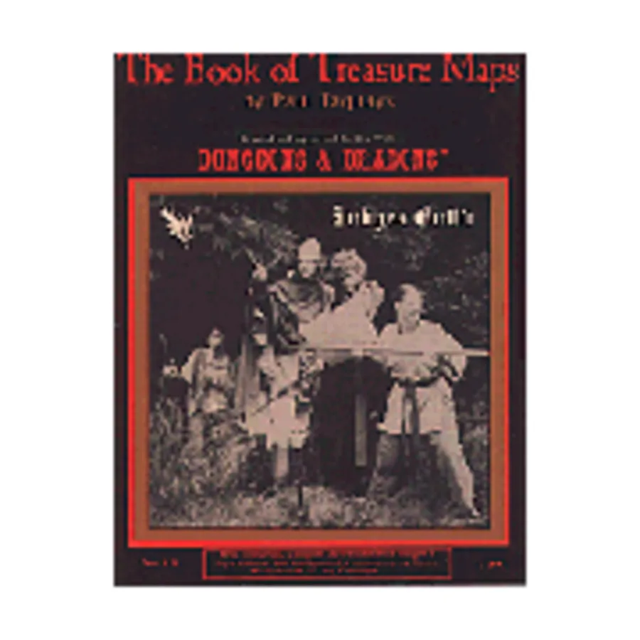 Book of Treasure Maps #1 (1st Printing), Dungeons & Dragons Fantasy Supplements - Maps (Judges Guild), мягкая обложка
Book of Treasure Maps #1 (1st Printing), Dungeons & Dragons Fantasy Supplements - Maps (Judges Guild), мягкая обложка