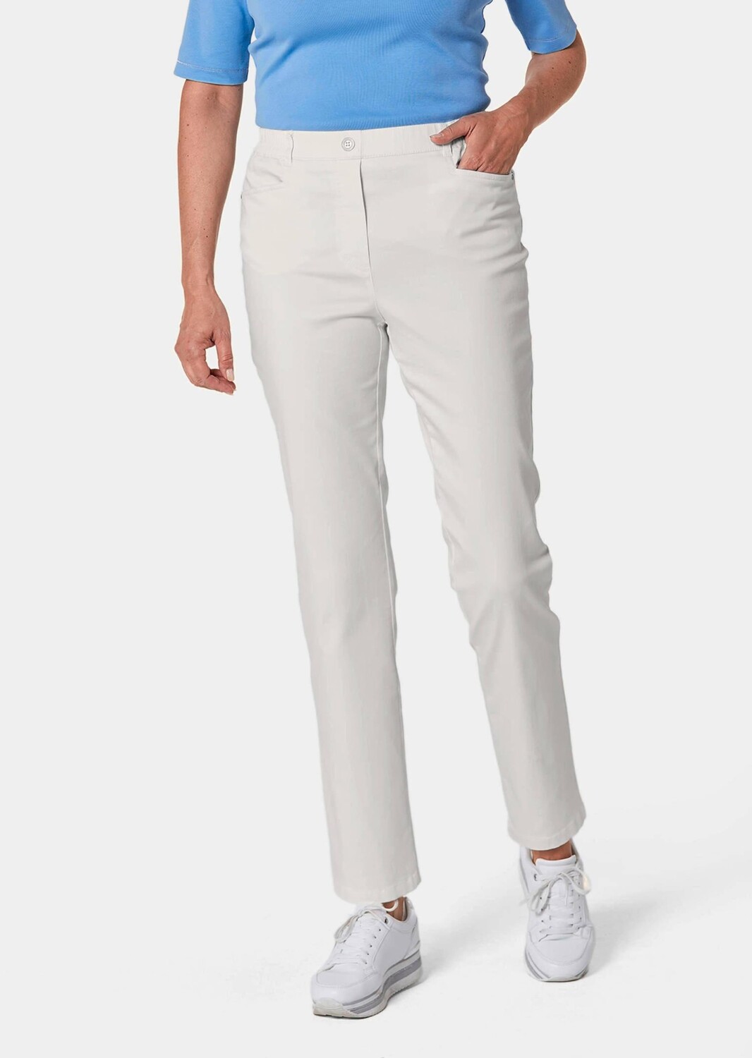 Брюки GOLDNER Baumwoll MARTHA, кремовый
Брюки GOLDNER Baumwoll MARTHA, кремовый