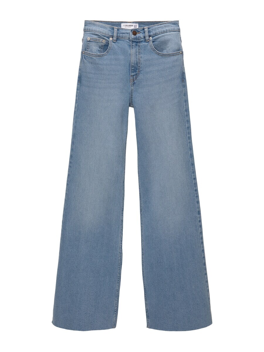 Джинсы Pull&Bear Wide leg Jeans, синий деним
Джинсы Pull&Bear Wide leg Jeans, синий деним