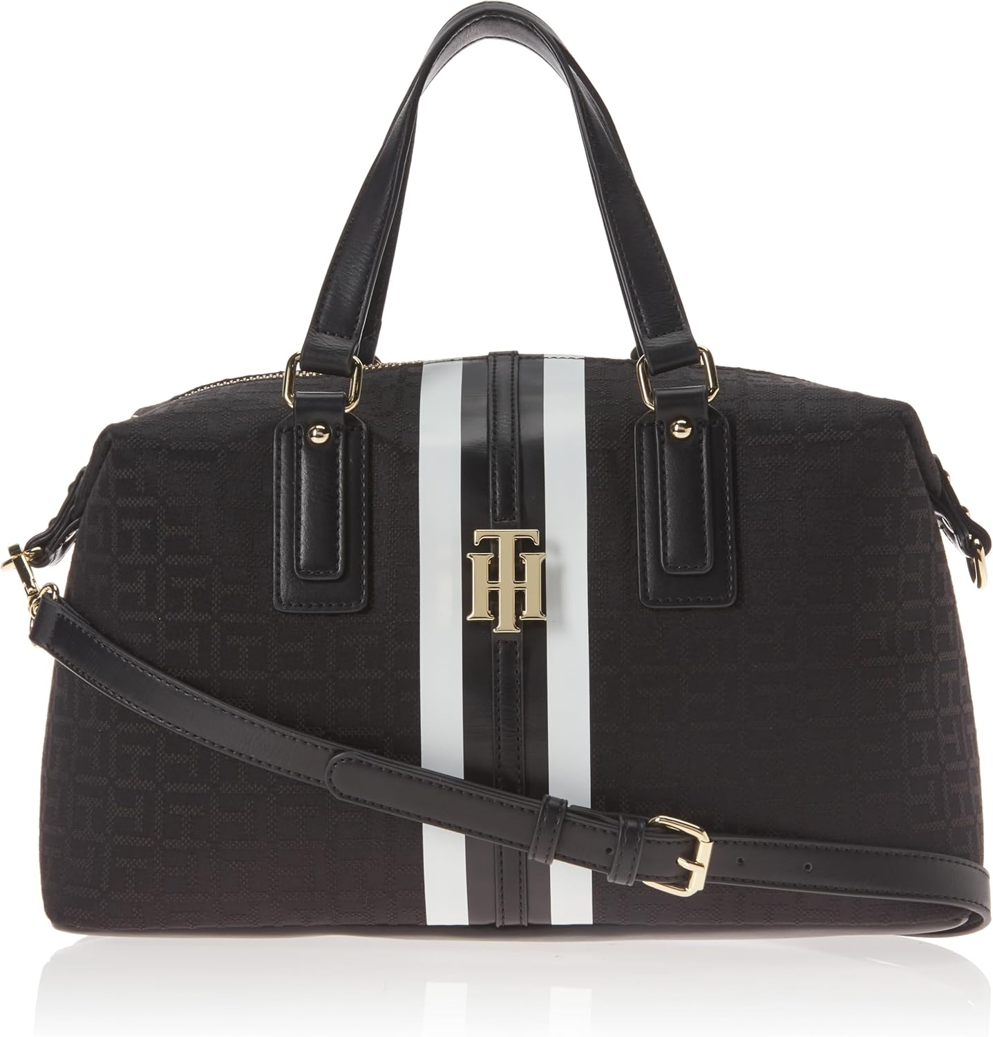 Женская сумка-сэтчел Tommy Hilfiger Jaden, Tonal Black
Женская сумка-сэтчел Tommy Hilfiger Jaden, Tonal Black