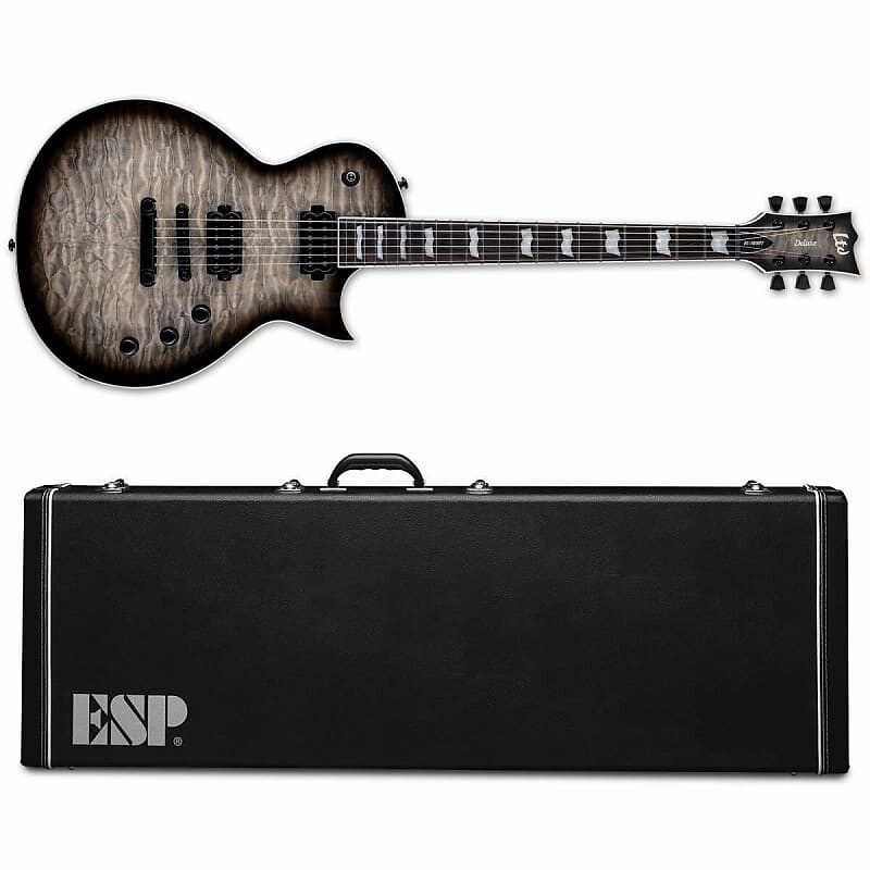 Электрогитара ESP LTD EC-1000T Electric Guitar QM Quilted Maple Charcoal Burst + ESP Hard Case BRAND NEW EC1000T
Электрогитара ESP LTD EC-1000T Electric Guitar QM Quilted Maple Charcoal Burst + ESP Hard Case BRAND NEW EC1000T