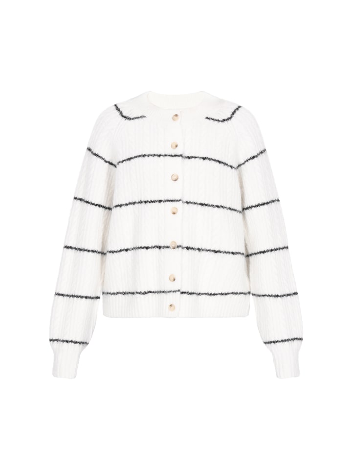 Женский кардиган в бежево-черном цвете usha BLUE LABEL
Женский кардиган в бежево-черном цвете usha BLUE LABEL