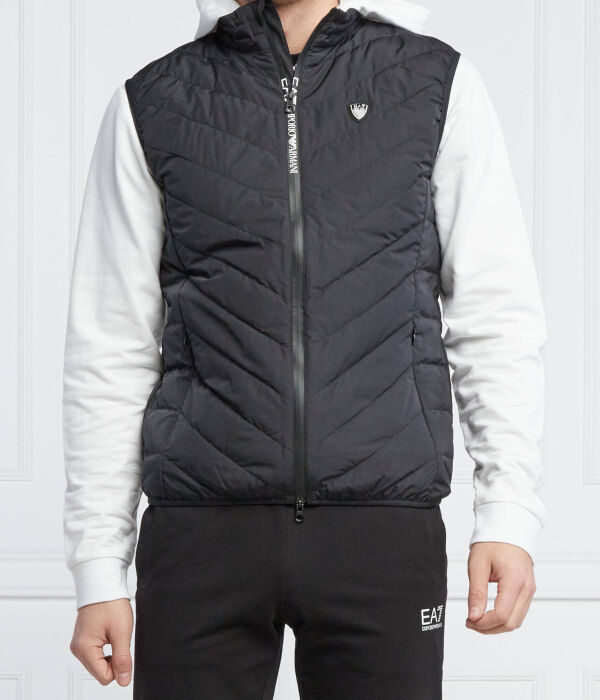 Жилетка Ea7 Regular Fit, черный 
Жилетка Ea7 Regular Fit, черный